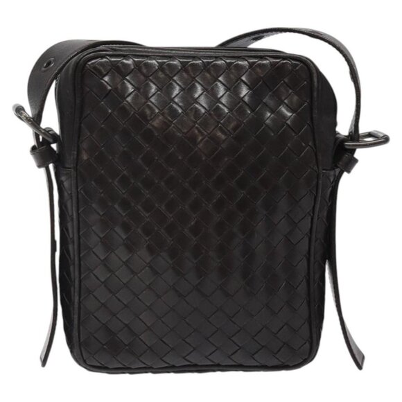 BOTTEGA VENETA INTRECCIATO Shoulder Bag Leather Brown - Picture 3 of 16